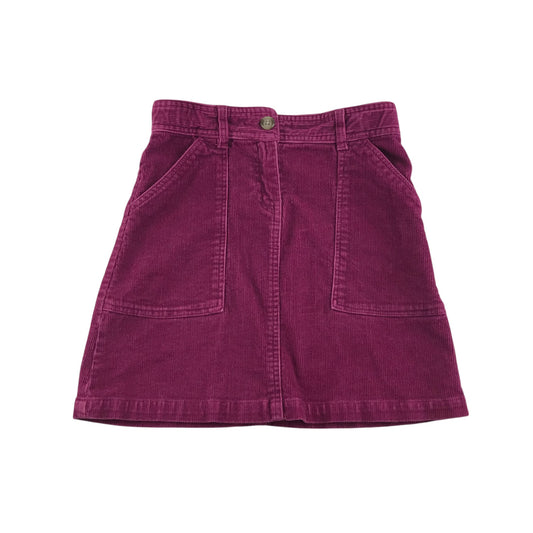 John Lewis skirt 9-10 years purple corduroy