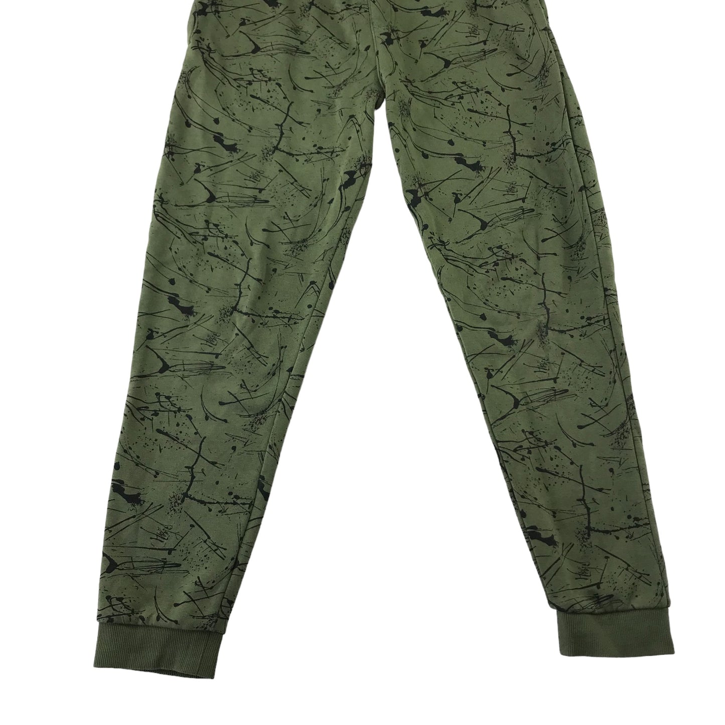 George joggers 11-12 years khaki graphic design jersey