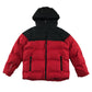 Next jacket 8-9 years red and black puffer with fleece lining
