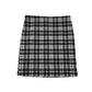 New Look skirt 10-11 years black and white check pattern