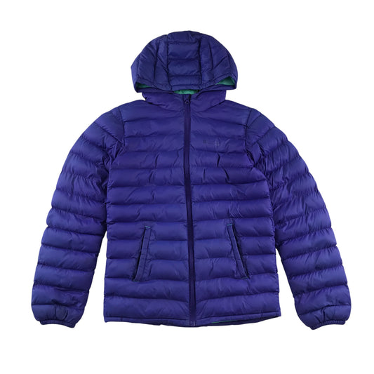 Mountain Warehouse jacket 11-12 years purple plain puffer