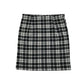 New Look skirt 10-11 years black and white check pattern