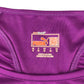 Puma sport top woman's M purple with grey logo