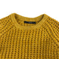 George Jumper Age 4 Yellow Plain Knit