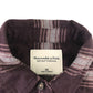 Abercrombie & Fitch Shirt Size Adult XS Dark Burgundy Checked Long Sleeve Button Up