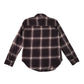 Abercrombie & Fitch Shirt Size Adult XS Dark Burgundy Checked Long Sleeve Button Up