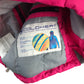 Trespass jacket 9-10 years pink waterproof hard shell fleece lining