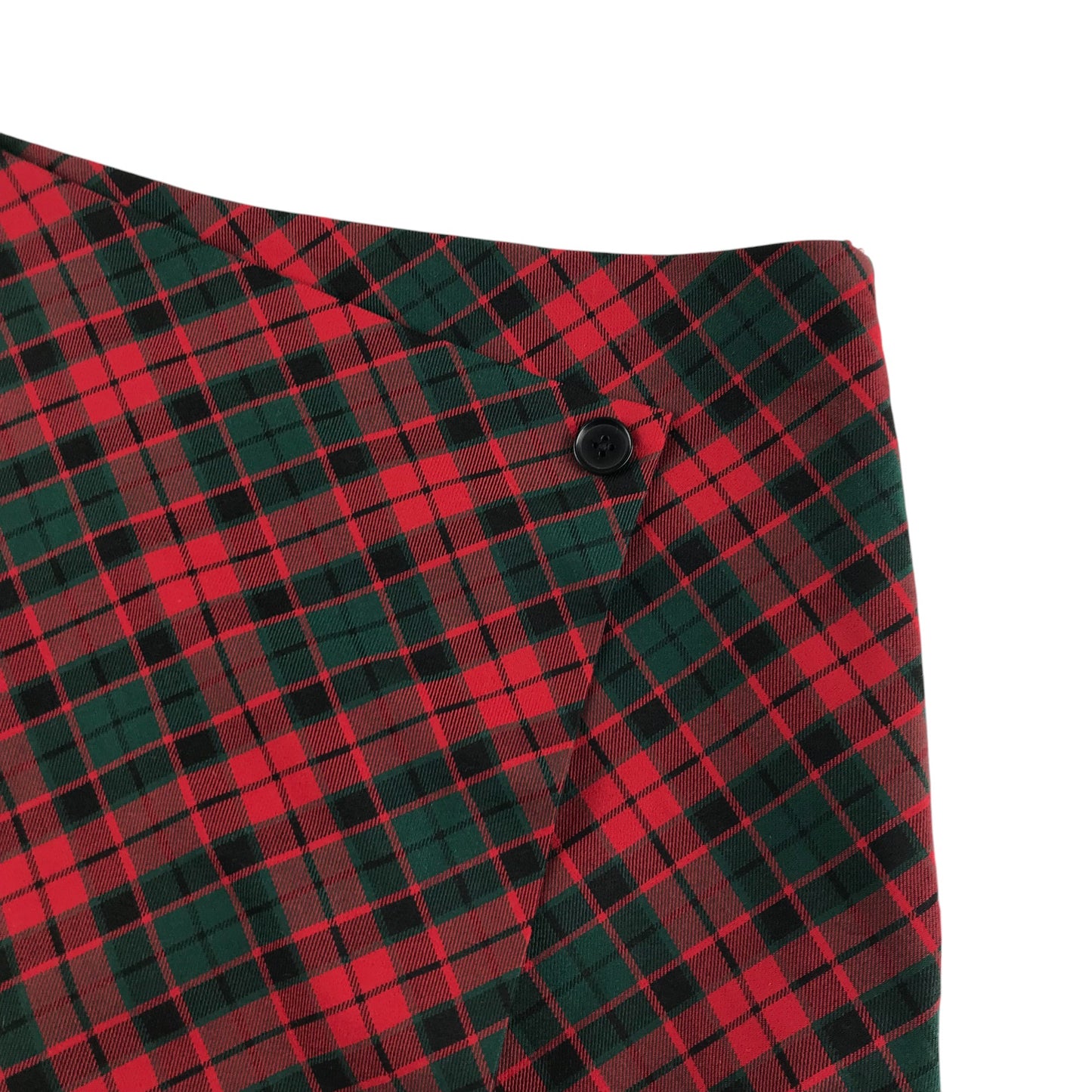 H&M skirt 13-14 years red and green tartan style check pattern