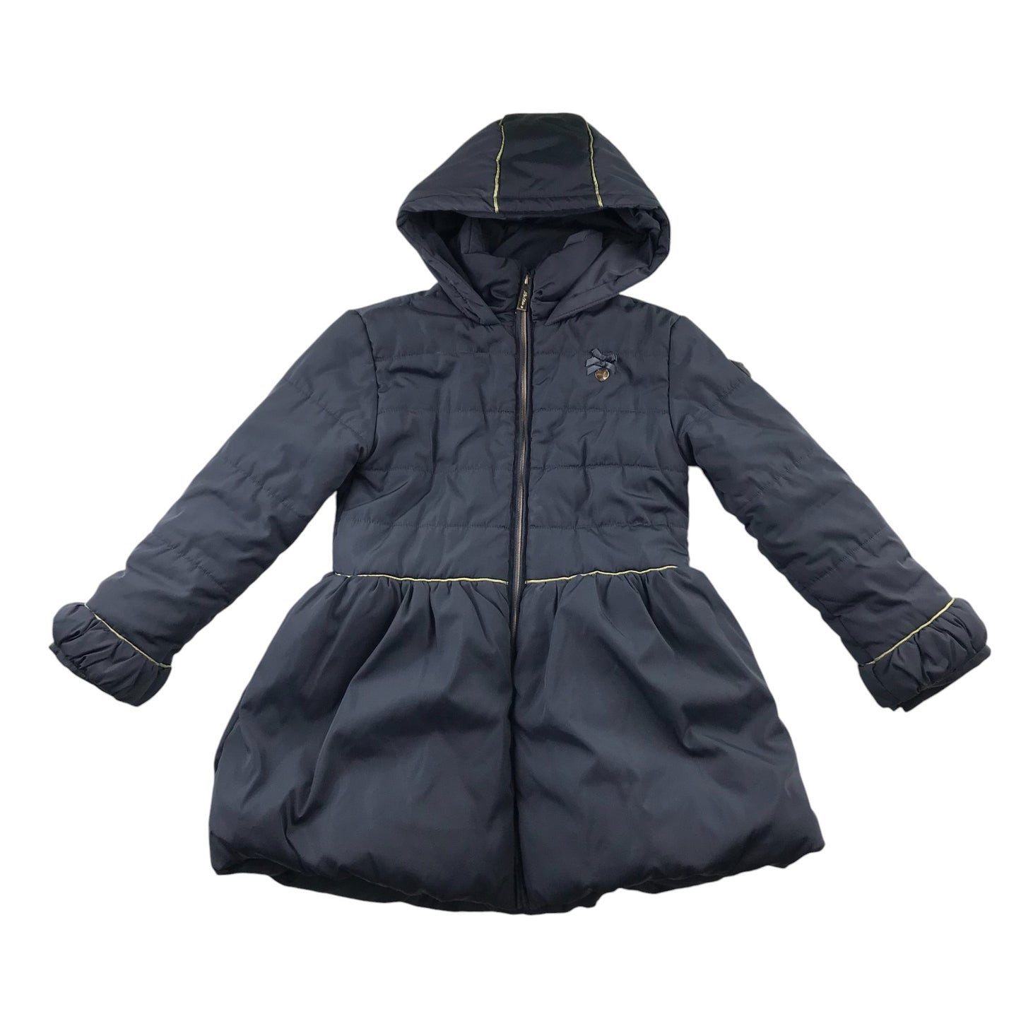 Le Chic Puffer Jacket 9-10 Years Dark Grey Puffy Wrist and Skirt