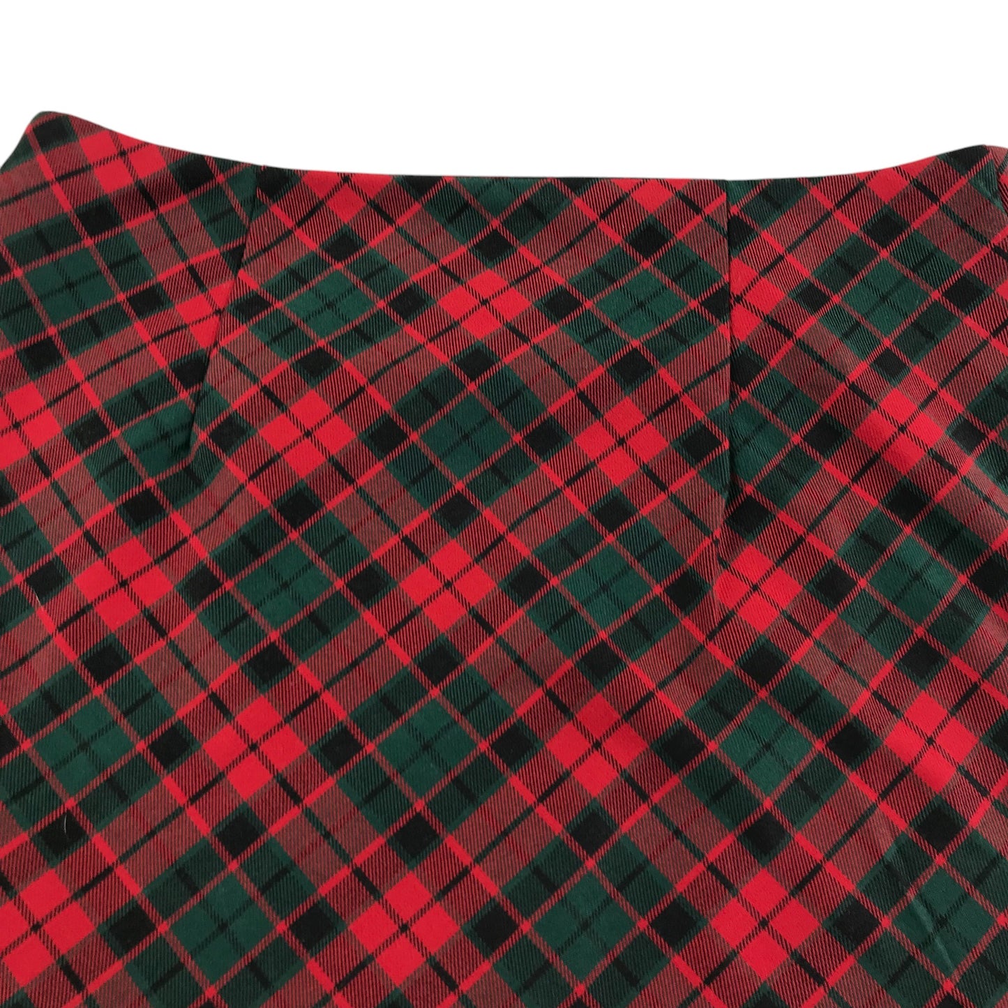 H&M skirt 13-14 years red and green tartan style check pattern