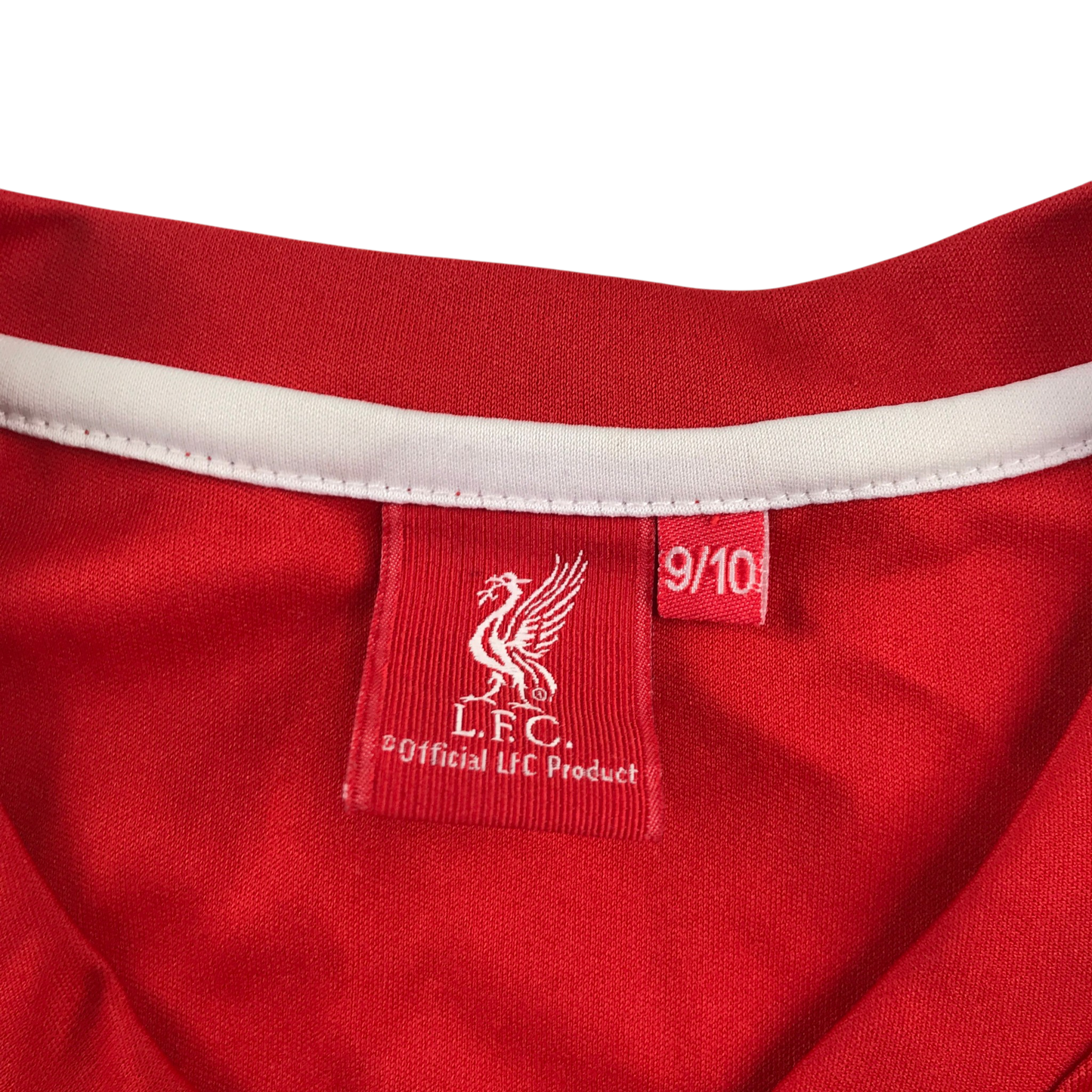 Liverpool FC 9-10 years red sports top