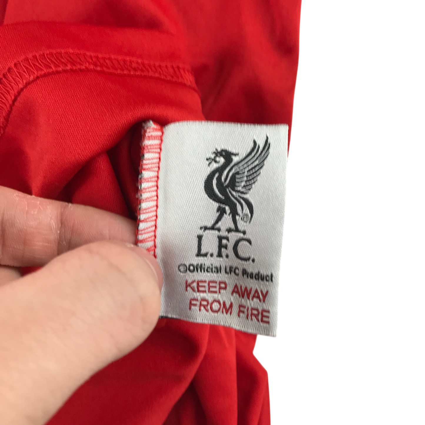 Liverpool FC 9-10 years red sports top