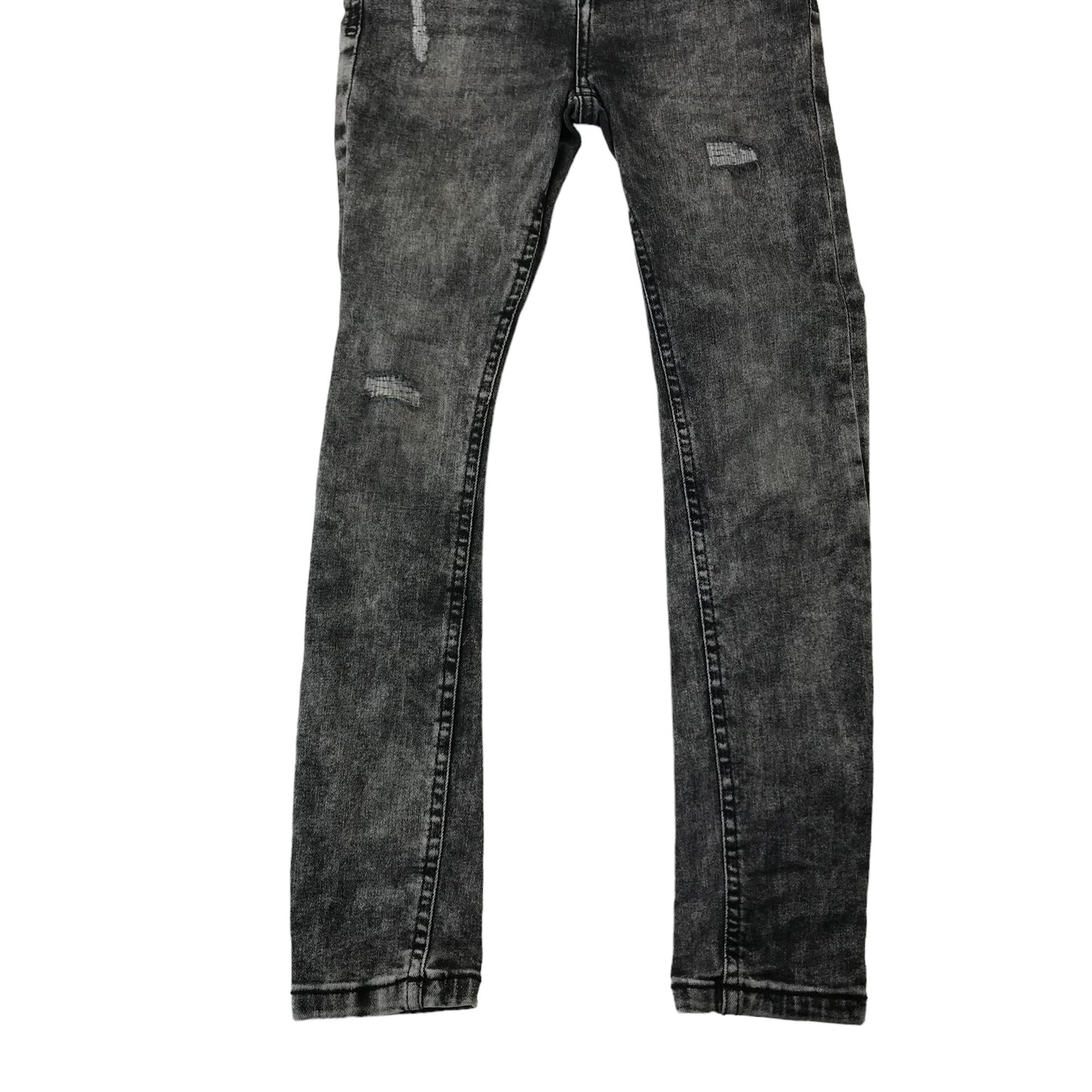 Primark jeans 8-9 years charcoal grey super skinny stretchy