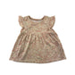 Tu Tops Bundle Age 5 Light Tan Brown and Beige Tones Butterfly Sleeve T-shirts Cotton