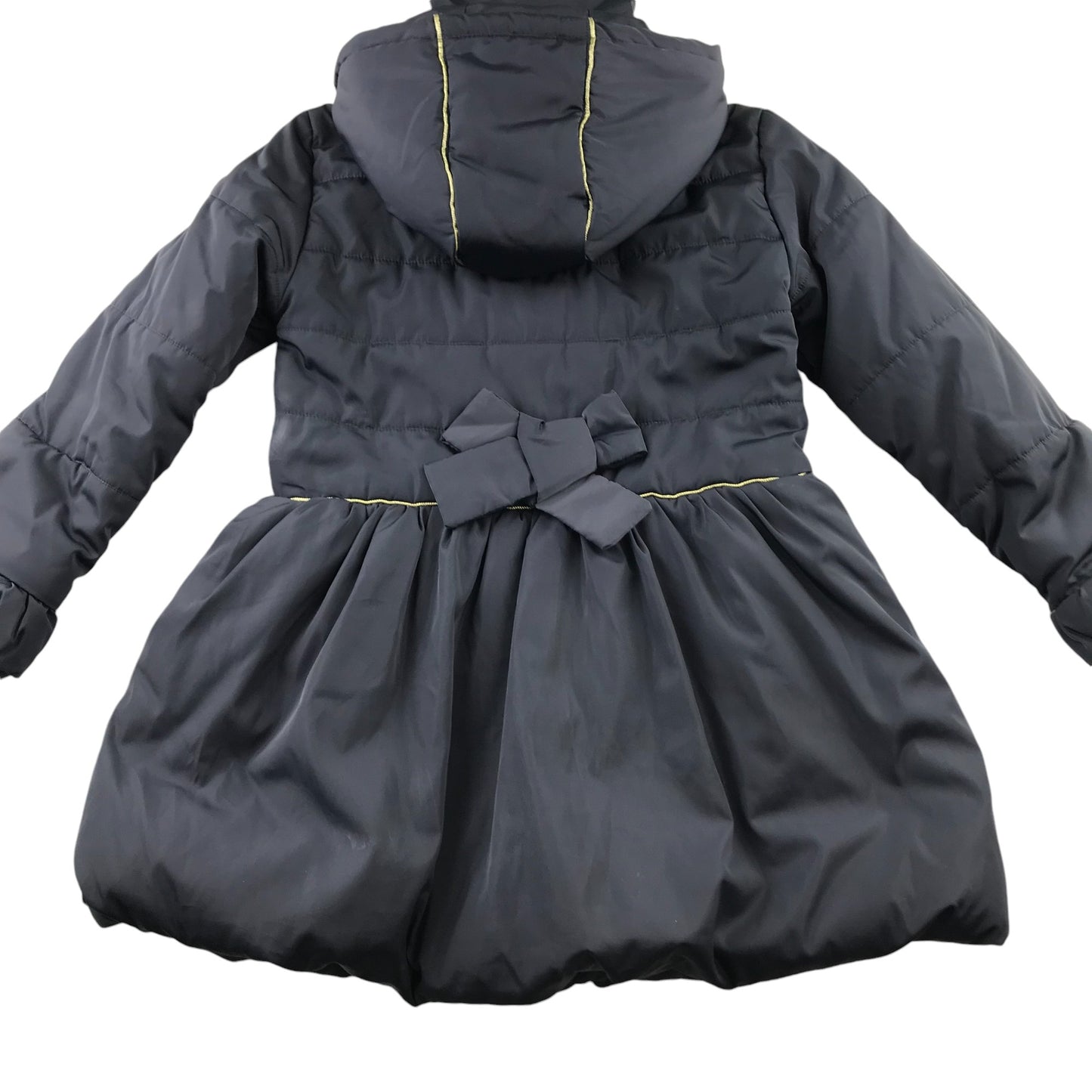 Le Chic Puffer Jacket 9-10 Years Dark Grey Puffy Wrist and Skirt