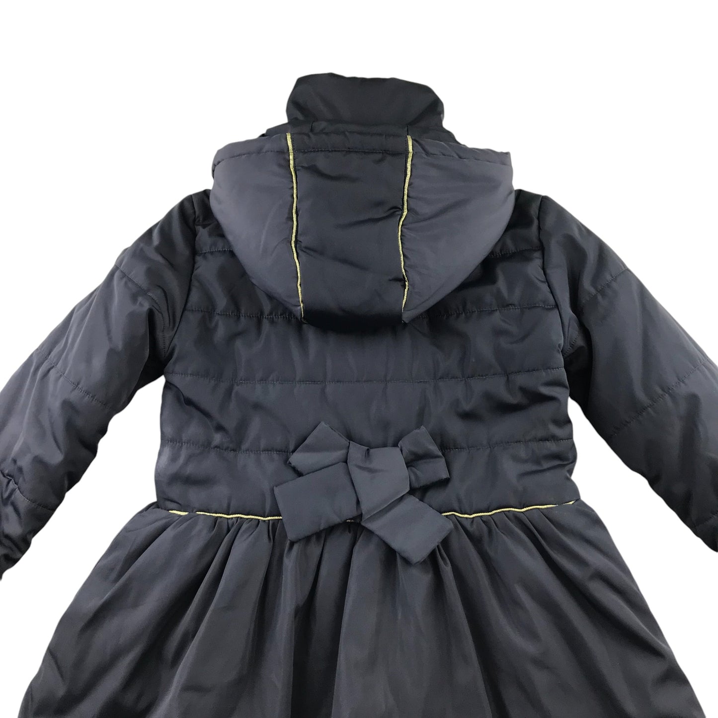 Le Chic Puffer Jacket 9-10 Years Dark Grey Puffy Wrist and Skirt