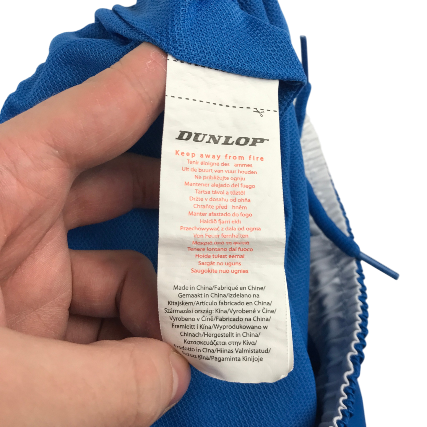 Dunlop 11-12 years blue sports shorts