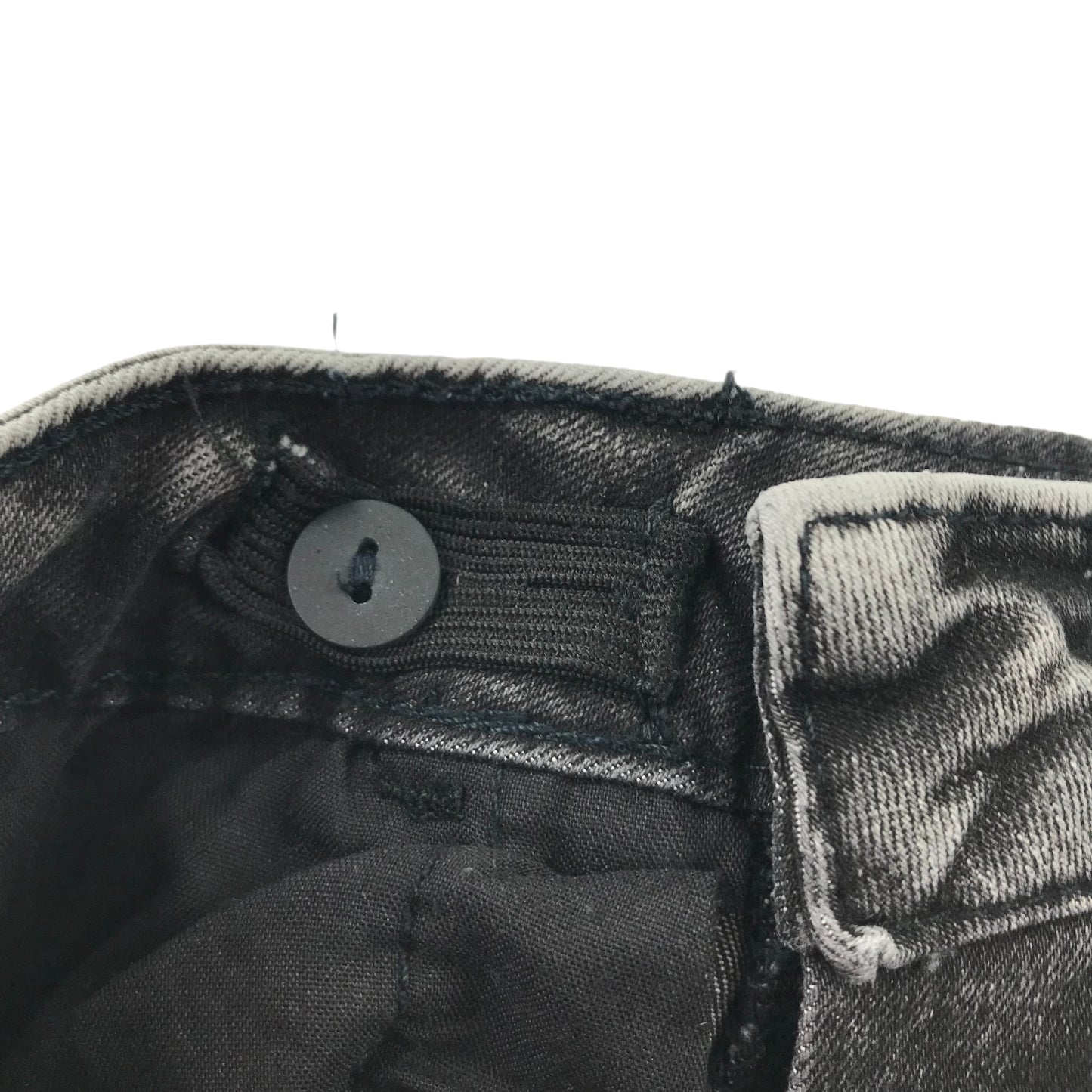 Primark jeans 8-9 years charcoal grey super skinny stretchy