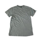 Nike t-shirt adult M grey plain with white centred logo cotton