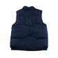 Debenhams Gilet 9-10 years navy puffer style with raised collar