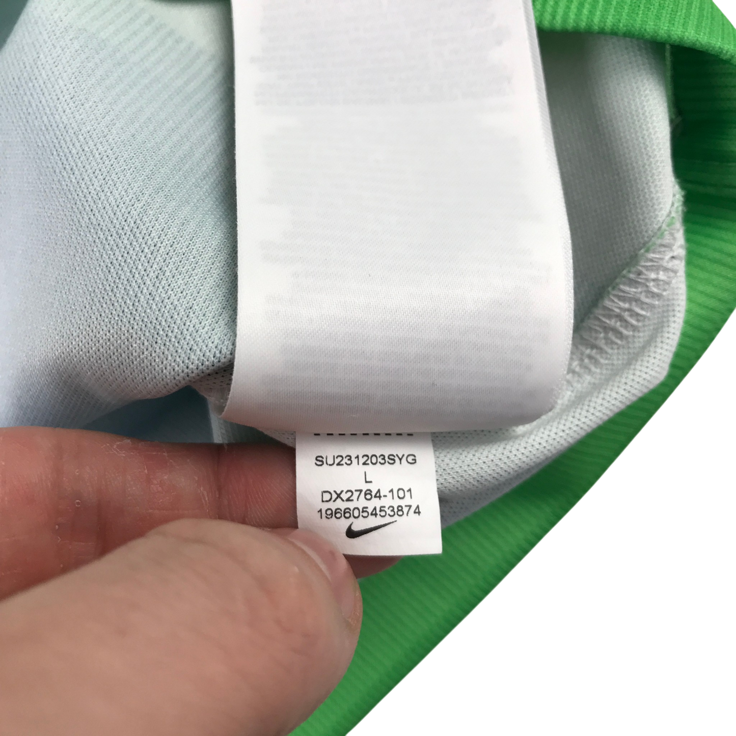 Nike Liverpool FC large green sports top