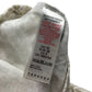 Top Shop skirt women's size UK 10 white and beige denim snake skin pattern cotton