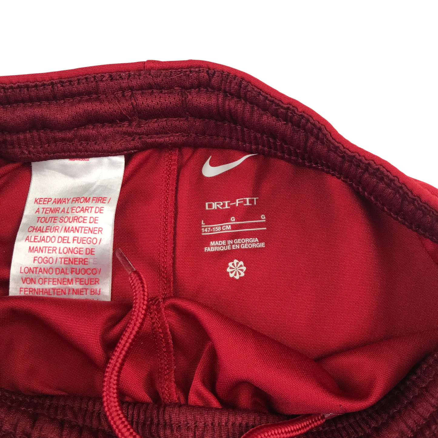 Nike 11-12 years red sports shorts