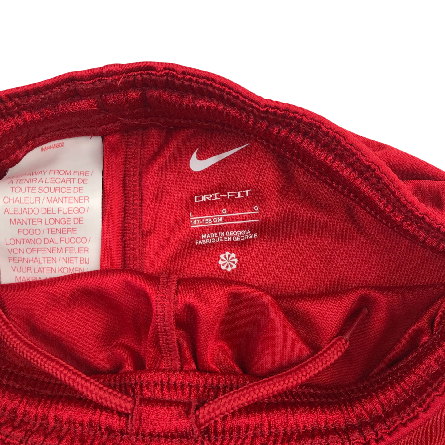 Nike 11-12 years red sports shorts