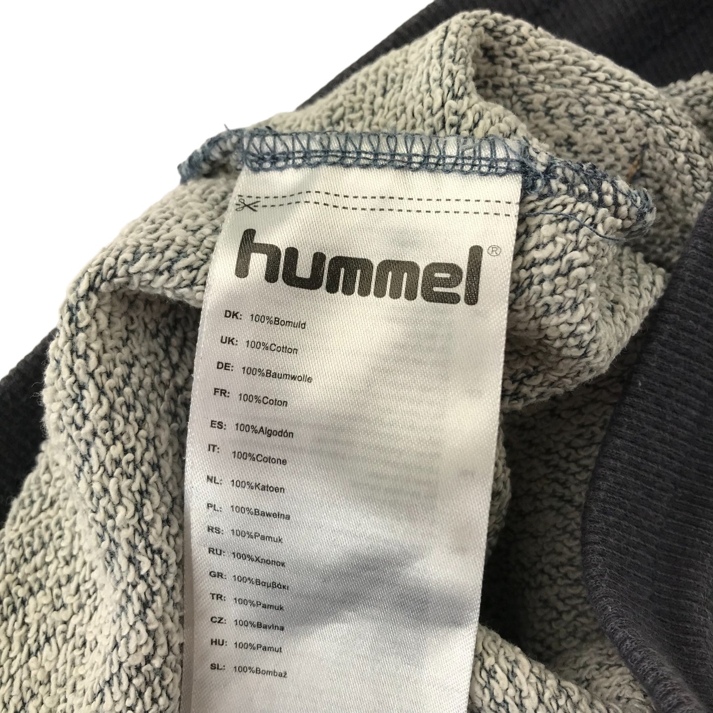 Hummel joggers 11-12 years blueish grey straight legs cotton