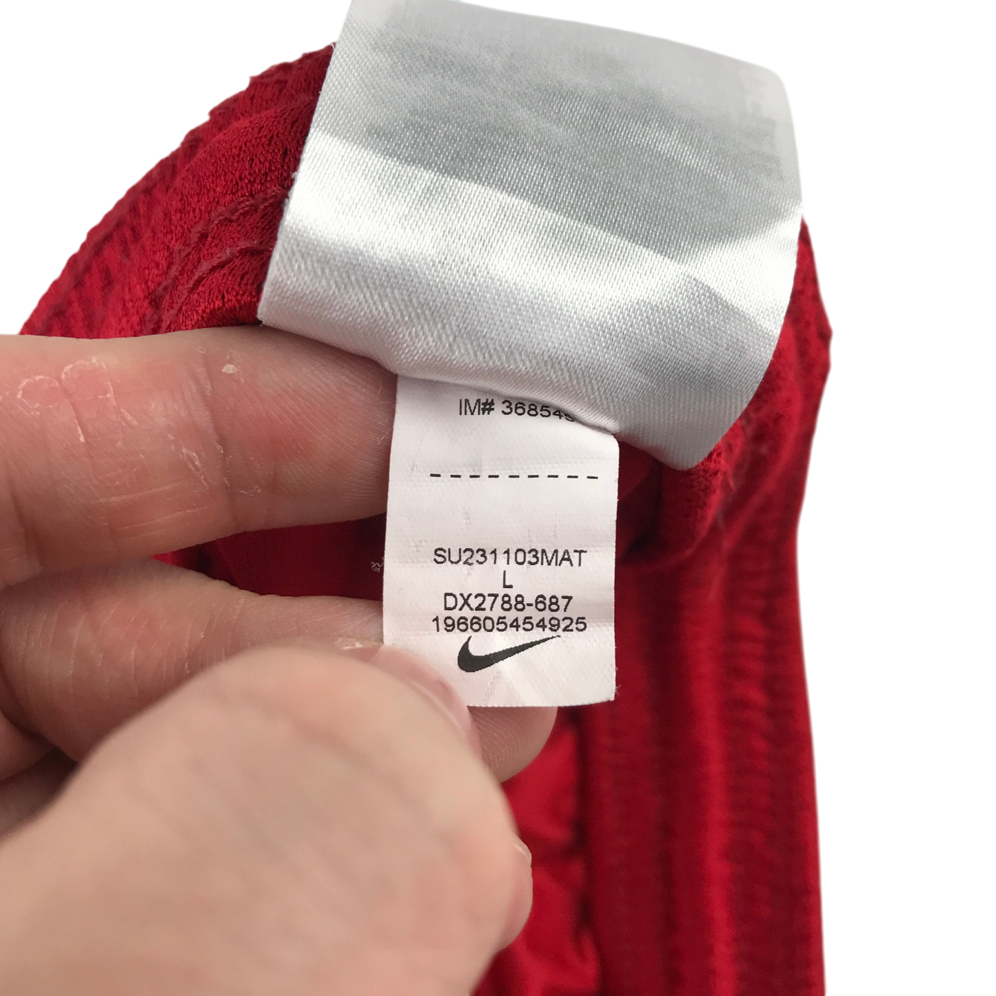 Nike 11-12 years red sports shorts