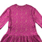 John Lewis dress 9-10 years pink drop waist jersey with love hearts