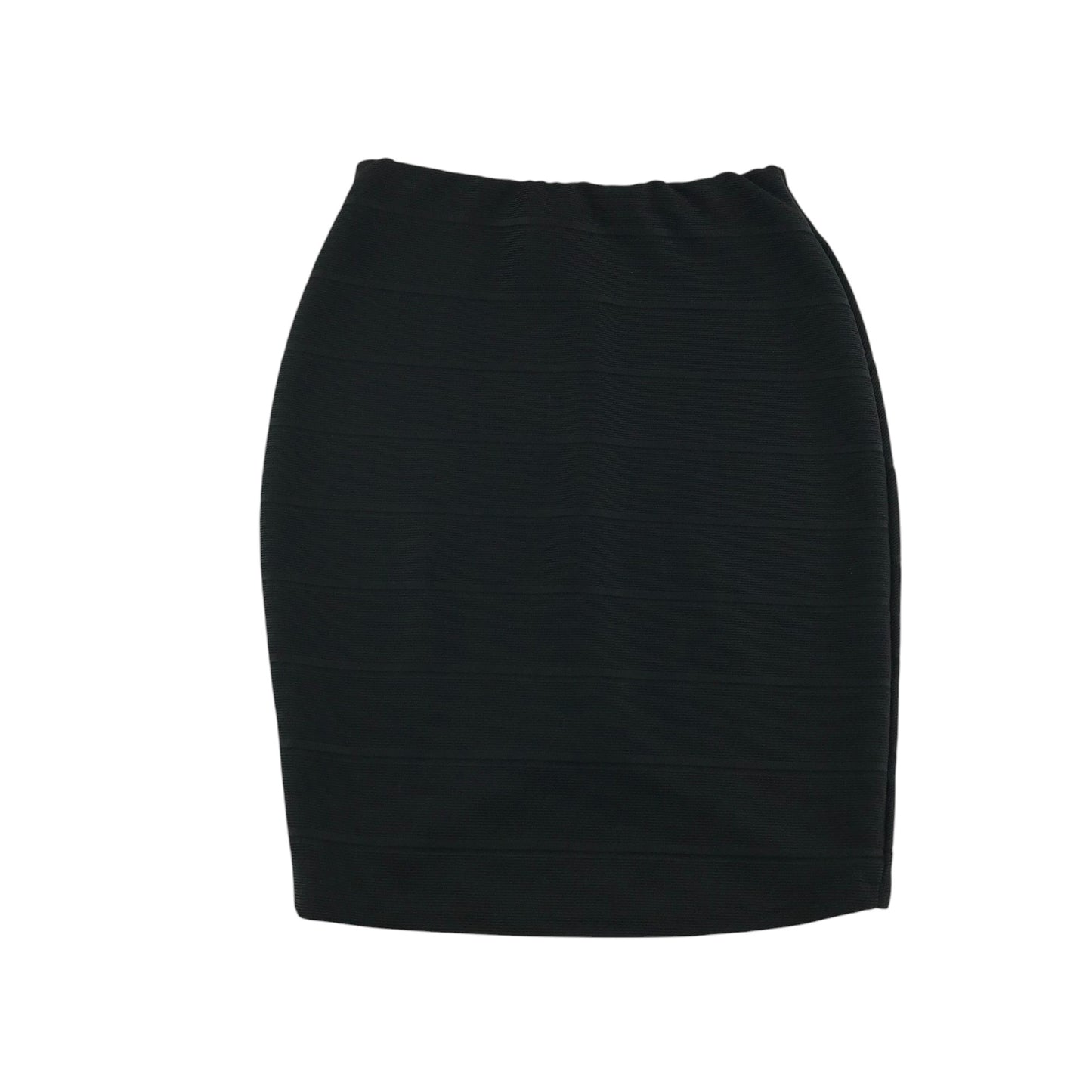 Miss Selfridge skirt women's size UK 8 black stretchy pencil