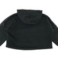 Puma Hoodie Age 7 Black Cropped Pink Logo
