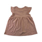 Tu Tops Bundle Age 5 Light Tan Brown and Beige Tones Butterfly Sleeve T-shirts Cotton