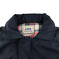 Beau Brummel light jacket chest 28inch kids navy warm lined shower resistant tuck hood
