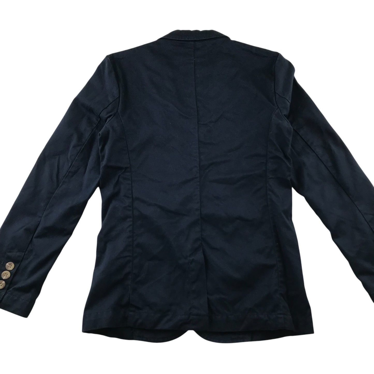 Next blazer 11-12 Years Navy blue plain cotton