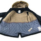 Fatface jacket 12-13 years navy parka fluffy and warm lining