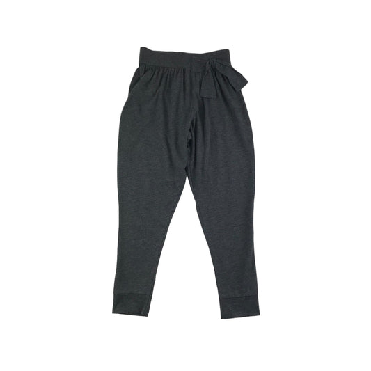 George Joggers Age 8 Grey Plain Bowtie Waist Detail