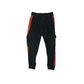 George Joggers Age 7 Black and Orange Combat Style