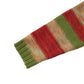 Pampolina Jumper Age 5 Red Green Multicolour Stripy Turtle Neck
