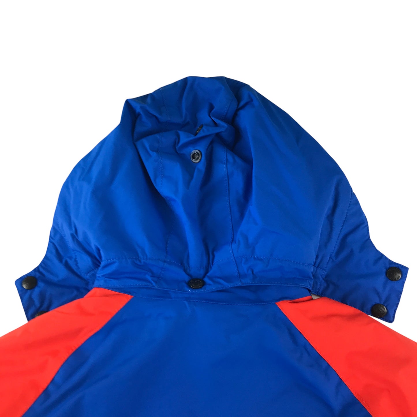 Trespass ski jacket 9-10 years blue and orange fleece lining waterproof