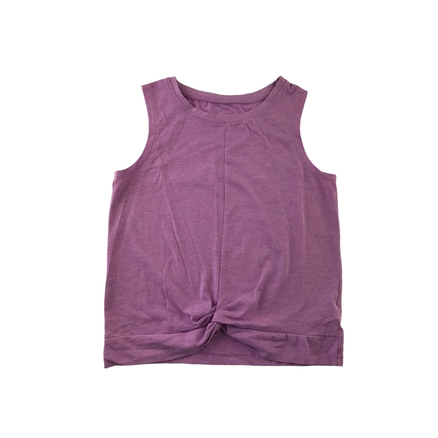 Next Top Age 9 Pinkish Purple Sleeveless Twist Hem Detail