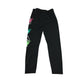 Shein sport leggings 5-6 years black with text design