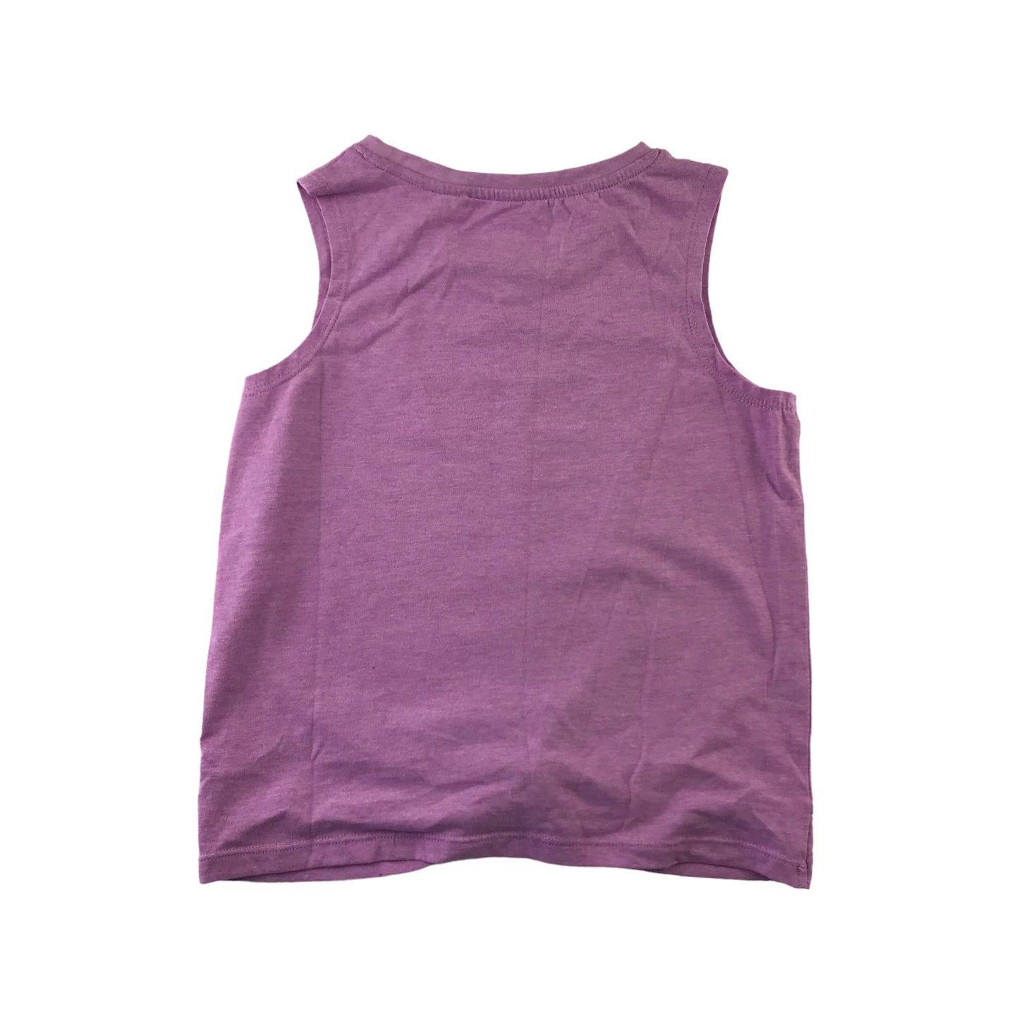 Next Top Age 9 Pinkish Purple Sleeveless Twist Hem Detail