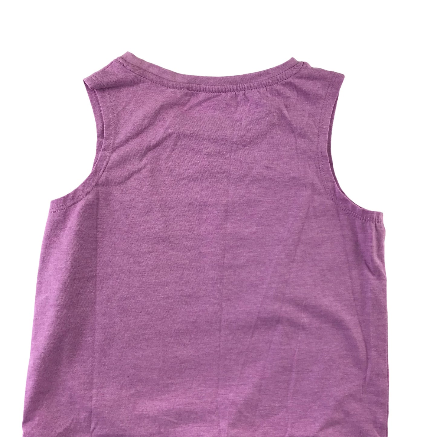 Next Top Age 9 Pinkish Purple Sleeveless Twist Hem Detail