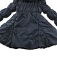 A-Dee jacket 7-8 years navy tiered sleeves puffer water resistant