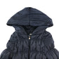 A-Dee jacket 7-8 years navy tiered sleeves puffer water resistant