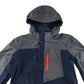 Mountain Warehouse light jacket 9-10 years navy and grey light weight shower proof mesh lining