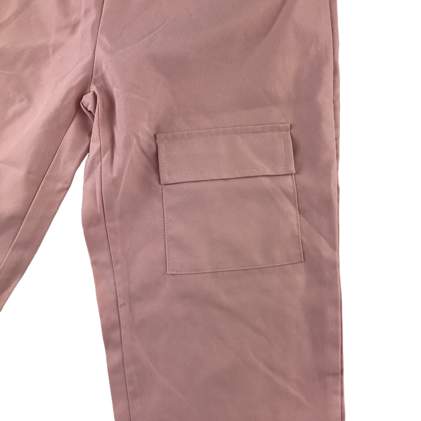 Shein trousers 7 years pink with cargo pocket