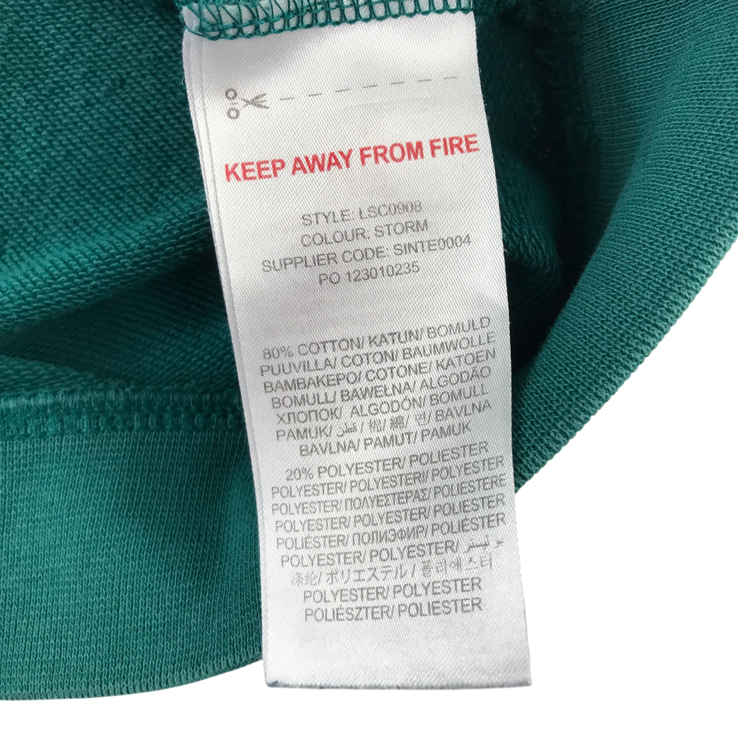 Preloved Lyle & Scott hoodie for teens